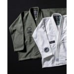 BJJ Batch 114 RVCA Gi, a Shoyoroll limited-edition camo BJJ uniform with 450 GSM pearl weave jacket, twill cotton pants, and custom carry bag.