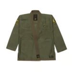 Shoyoroll Gi Batch 96 M.A.C. olive green 450 GSM pearl weave BJJ gi