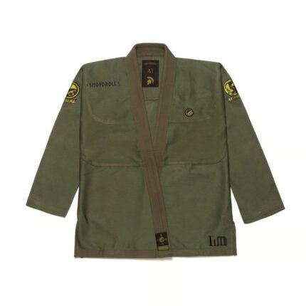 Shoyoroll Gi Batch 96 M.A.C. olive green 450 GSM pearl weave BJJ gi