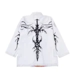 Shoyoroll Tribal BJJ GI back view – limited edition black gi