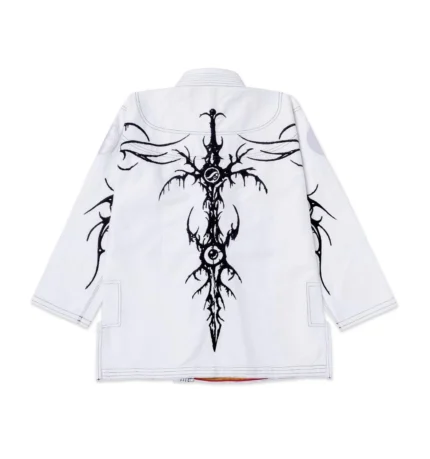 Shoyoroll Tribal BJJ GI back view – limited edition black gi