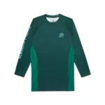 Jiu Jitsu Rash Guard LS Shorts – Albino & Preto Wrasse Green - Image 2