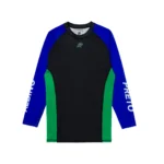 Athletic Rash Guard – Albino & Preto Accelerate LS & Shorts - Image 2