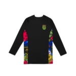 Tight Fit Rash Guard | Albino & Preto Fundamental LS & Shorts - Image 2