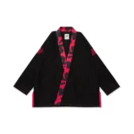 Best BJJ Gi: Albino and Preto Dart Camo (Black/Red) - Image 2