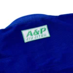 Premium BJJ Gi – Albino & Preto Accelerate Blue - Image 10