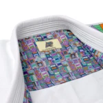 Lightweight BJJ Gi – Albino & Preto Batch #108 White - Image 10