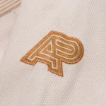 Martial Arts Gi Albino and Preto Thaqafa Unbleached - Image 7