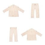 Jiu Jitsu Gi Albino & Preto Batch #72 Satori Unbleached