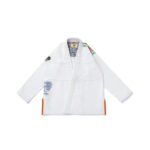 Albino & Preto Batch #108 Stained Glass White lightweight BJJ gi