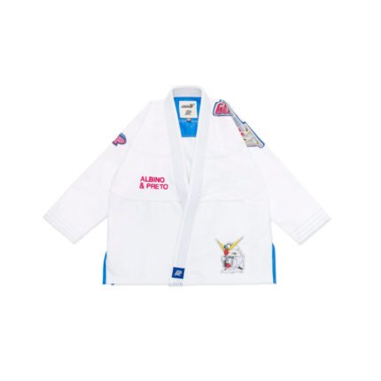 Best BJJ gi Albino and Preto Gundam Wing White