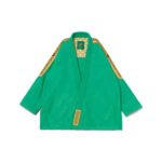 IBJJF legal BJJ gi Albino and Preto HARP green competition kimono