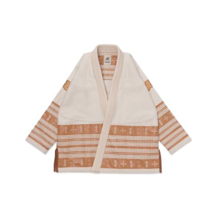 Albino and Preto Thaqafa martial arts gi unbleached