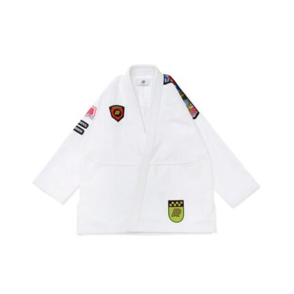 “BJJ gi for adults Albino and Preto Fundamental White lightweight, durable, IBJJF-approved Brazilian Jiu-Jitsu gi for training and competition”
