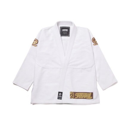 IBJJF approved BJJ Gi Shoyoroll Timber Competitor White for training and competition