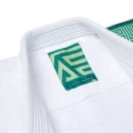 Albino And Preto BJJ Gi Batch GAS Herringbone Classic White 450 GSM "With Bag" - Image 25