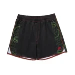 No Gi – Albino & Preto Elektronic Rash Guard & Shorts Set - Image 4