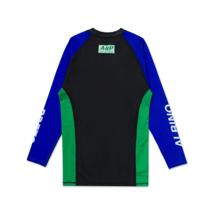 Athletic Rash Guard Albino & Preto Accelerate LS & Shorts
