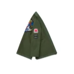 BJJ Gi for Beginners – Albino and Preto Fundamental (Olive) - Image 3