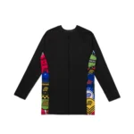 Tight Fit Rash Guard | Albino & Preto Fundamental LS & Shorts - Image 4