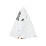 Lightweight BJJ Gi – Albino & Preto Batch #108 White - Image 3