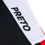 Rash Guard for Training – Albino & Preto Accelerate LS & Shorts White-Black-Red - Image 5