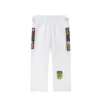 BJJ Gi for Adults – Albino and Preto Fundamental (White) - Image 4