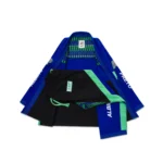 Premium BJJ Gi – Albino & Preto Accelerate Blue - Image 7