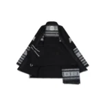BJJ Gi for Athletes | Albino and Preto Thaqafa Gi Black - Image 7