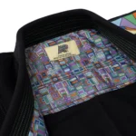 BJJ Gi: Albino & Preto Batch #108 Stained Glass Black - Image 9