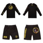 Rash guard for grappling Shoyoroll Batch #106 LS and Shorts