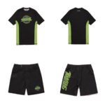IBJJF legal rash guard Shoyoroll 95 Competitor Training SS rash guard and shorts, lightweight, breathable, and competition-ready