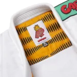 Gi Jiu Jitsu | Albino & Preto Batch #92 Garfield White BJJ Gi - Image 10