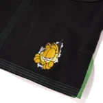 Martial Arts Gi | Albino & Preto Batch #92 Garfield Black BJJ Gi - Image 11