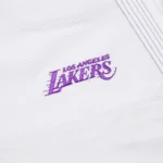 BJJ Kimonos – Albino & Preto A&P x NBA Lakers White - Image 11
