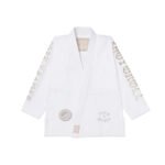 Shoyoroll x Born x Raised white best value BJJ gi front view
