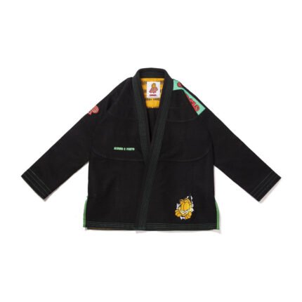 Limited edition Albino & Preto Garfield Black BJJ martial arts gi