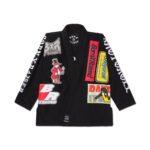 Shoyoroll x Born x Raised black buy jiu jitsu gi front view
