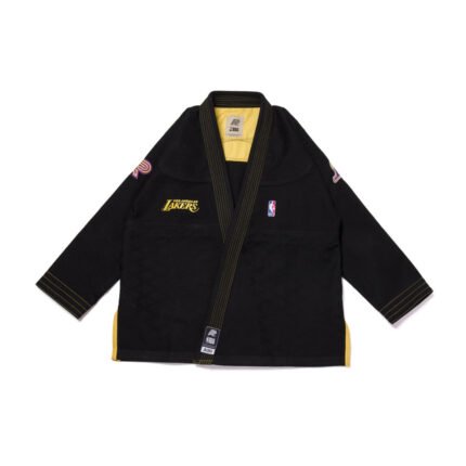 Jiu Jitsu Gis Albino & Preto A&P x NBA Lakers Black, premium competition-ready BJJ gi