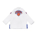 BJJ Gi for Sale – Albino & Preto A&P x NBA Knicks White - Image 2