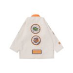 Preshrunk BJJ Gi Albino & Preto NESM GI Unbleached, durable and lightweight for training and competition