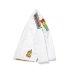 Gi Jiu Jitsu | Albino & Preto Batch #92 Garfield White BJJ Gi - Image 3
