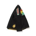 Martial Arts Gi | Albino & Preto Batch #92 Garfield Black BJJ Gi - Image 3