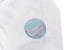 450 GSM BJJ Gi – Shoyoroll Quick Strike III PMB III Blue/Pink on White - Image 3