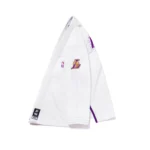 BJJ Kimonos – Albino & Preto A&P x NBA Lakers White - Image 3