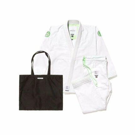 BJJ and Gi Shoyoroll Quick Strike VIII PMB VII Green on White front view