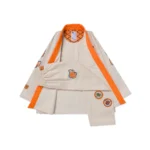 Preshrunk BJJ Gi – Albino & Preto NESM GI Unbleached - Image 7