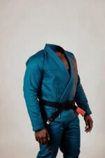 Right BJJ Gi – Spectrum Dark Turquoise Jiu Jitsu Gi - Image 6