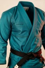 Right BJJ Gi – Spectrum Dark Turquoise Jiu Jitsu Gi - Image 8
