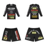 Shoyoroll Born x Raised rash guard LS and shorts full set
